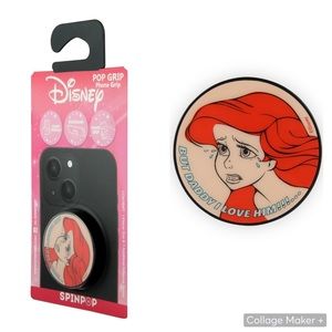 Disney Spinpop Phone Grip - Little Mermaid